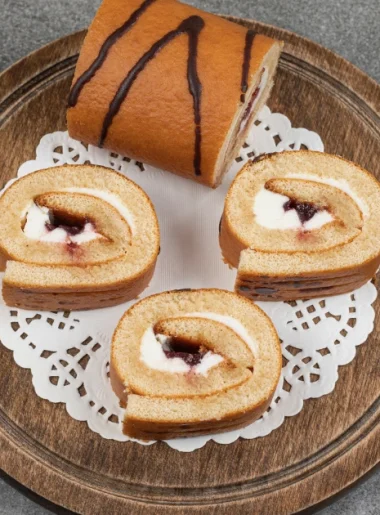 resep hurricane cake roll lezat