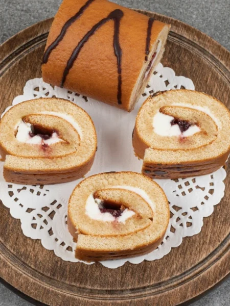 resep hurricane cake roll lezat